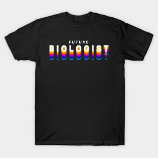 future biologist in gradient color T-Shirt